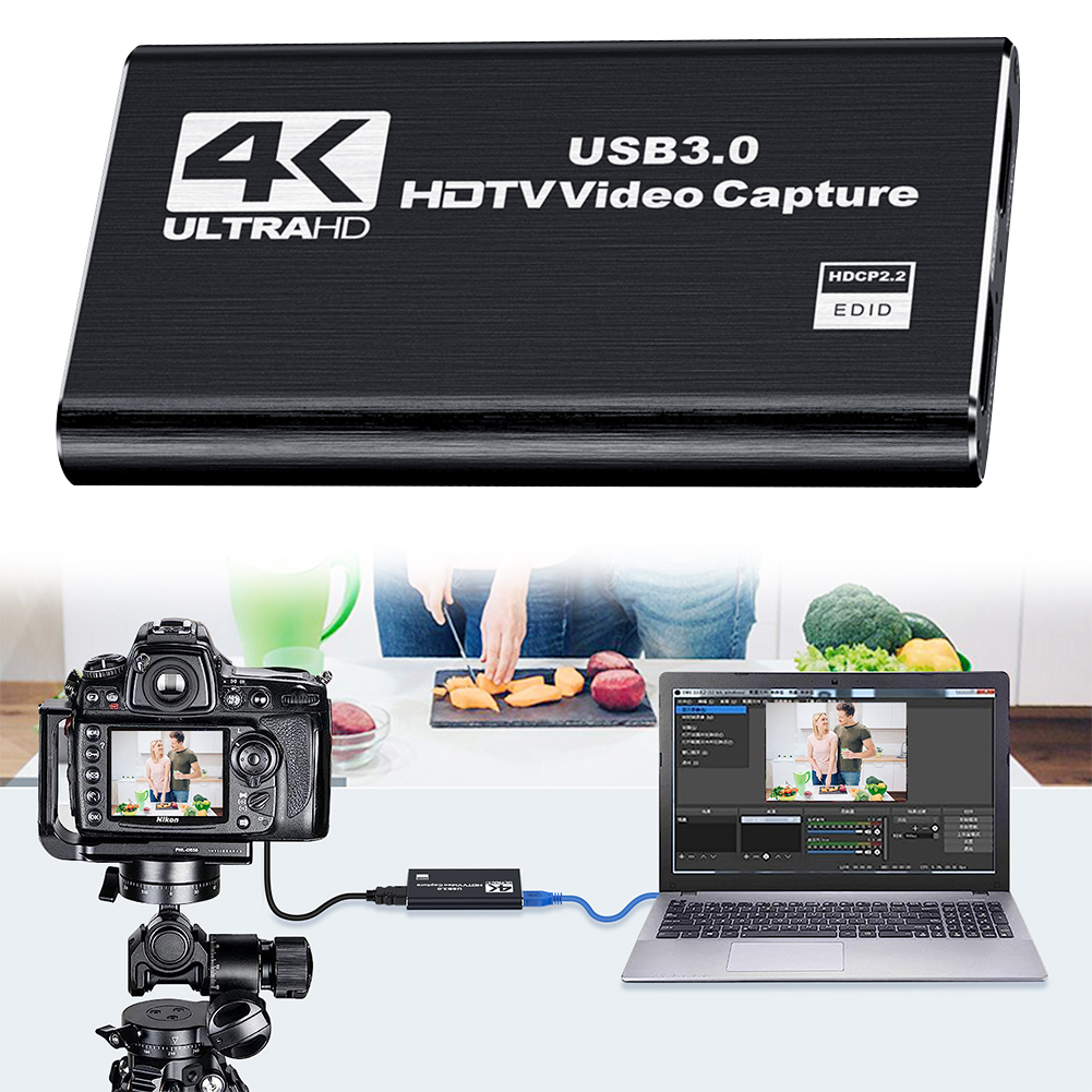 Capture Card 4K Hdmi - USB 3.0 4K HDMI-Compatible Capture Card