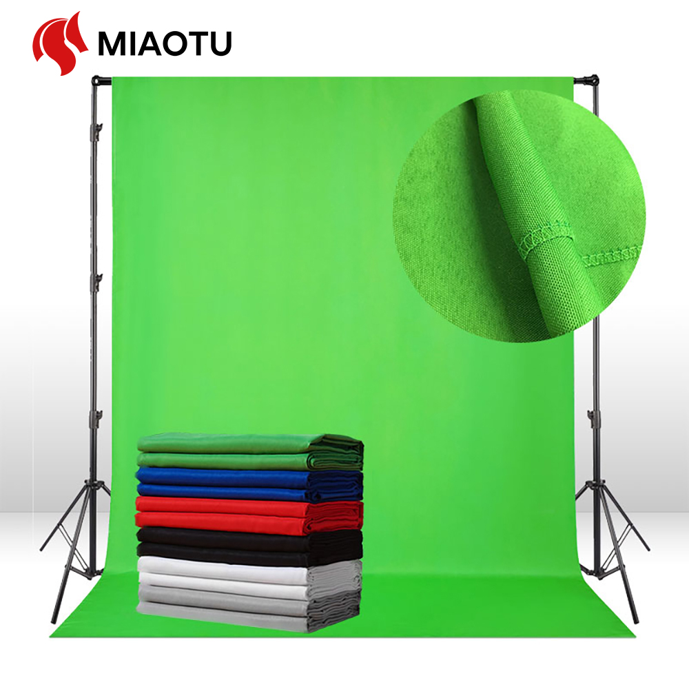 Green Screen Collapsible - Photography Backdrops Muslin Cotton Green Screen