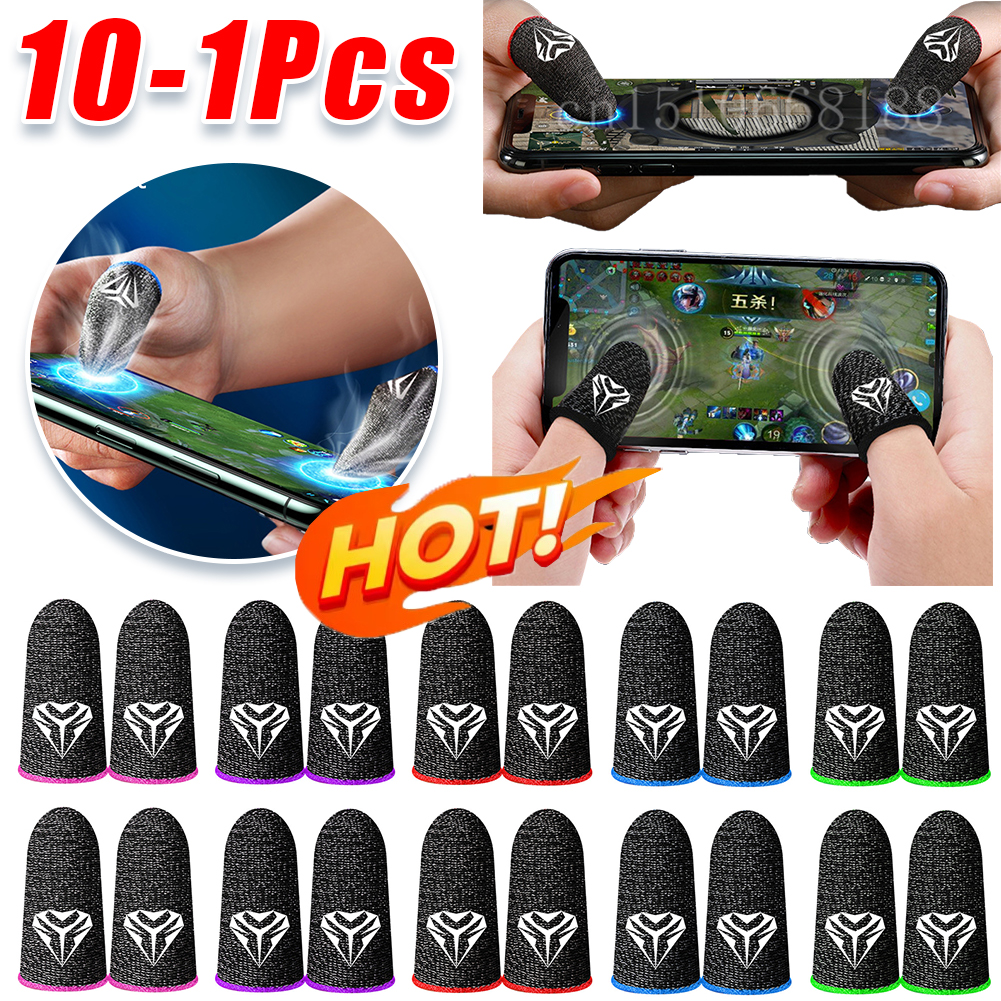Esports Gaming Sleeve - 10-2PCS Finger Cots Gaming Fingertips Gloves