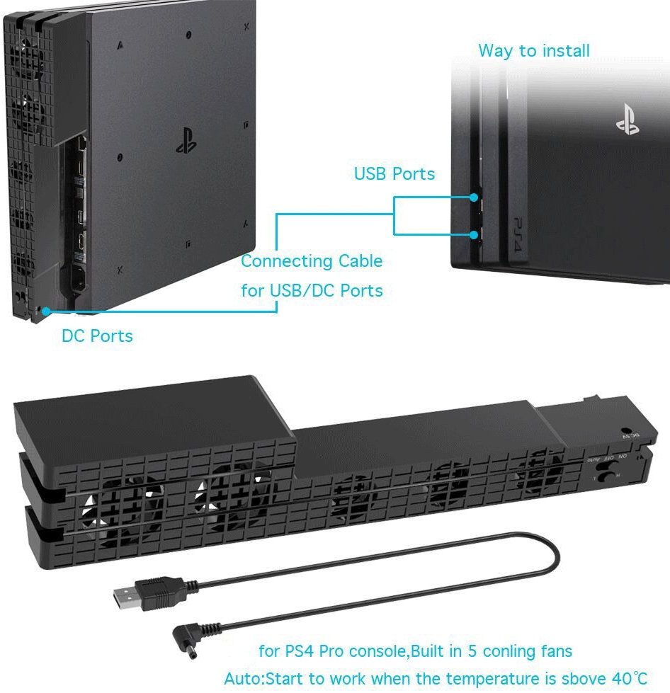 Esports Gaming Station - Cooling Cooler DC 5V For Sony