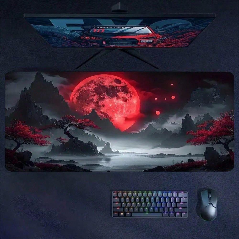 Blood Moon Mouse Pad Aesthetic - Esports Gaming School recensione e prezzo