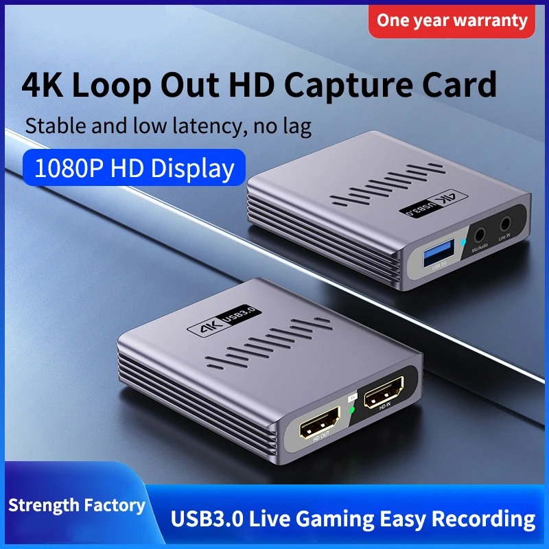 4K HDMI Video Capture Card USB - Capture Card 4K Hdmi recensione e prezzo