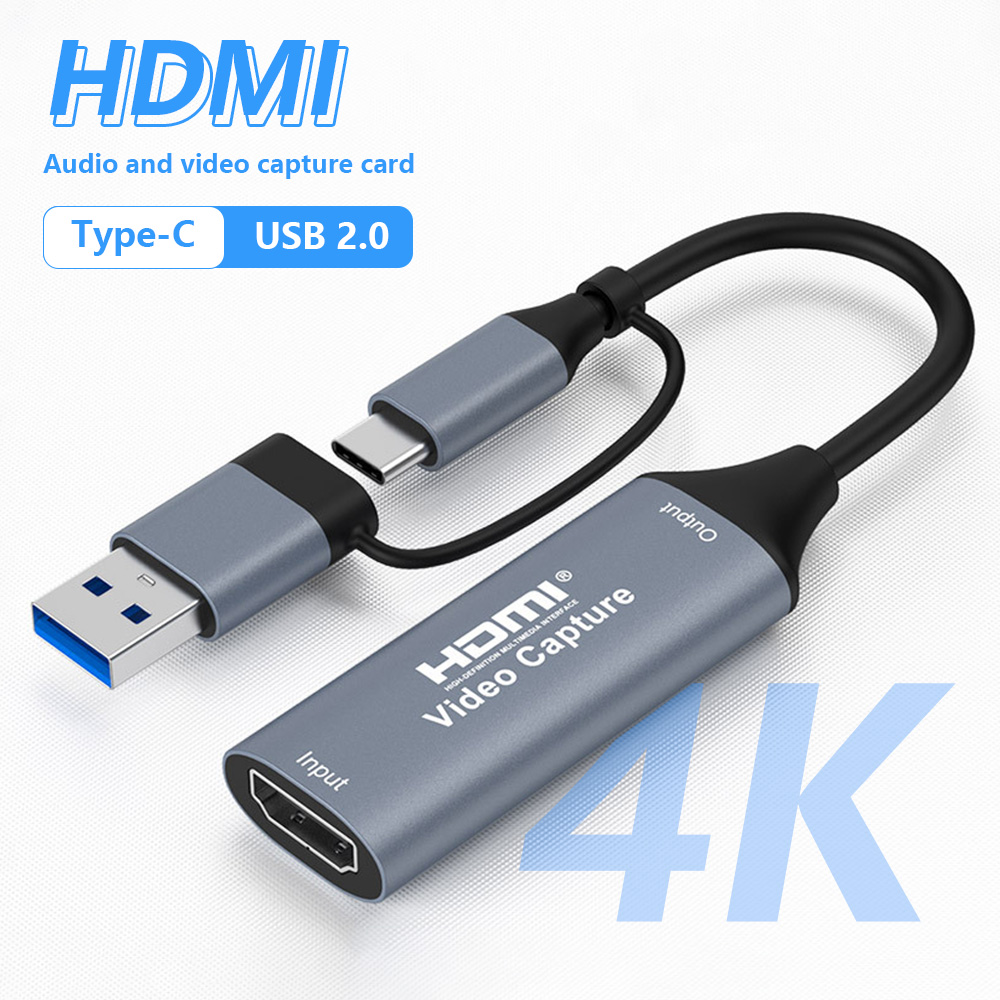 4K 2 in 1 USB 2.0 Video Captur - Capture Card 4K Hdmi recensione e prezzo