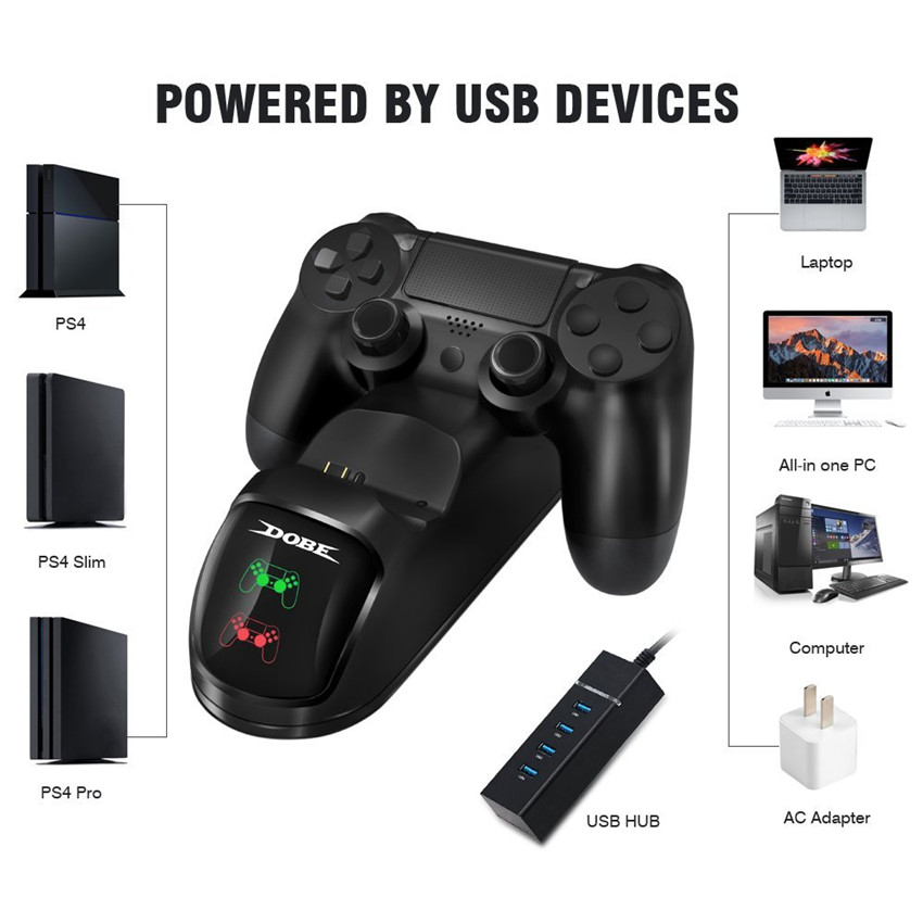 Dual USB Handle Fast Charging  - Esports Gaming Station recensione e prezzo