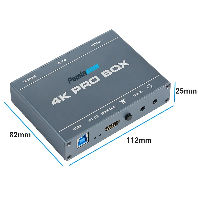 4K PRO BOX DVI HDMI VGA To USB - Capture Card 4K Hdmi recensione e prezzo