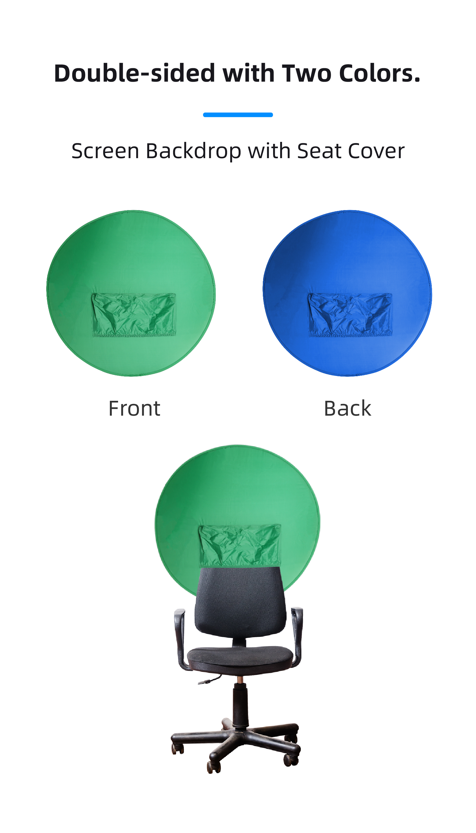 RF08 Game Live Chromakey 2in1  - Green Screen Collapsible recensione e prezzo
