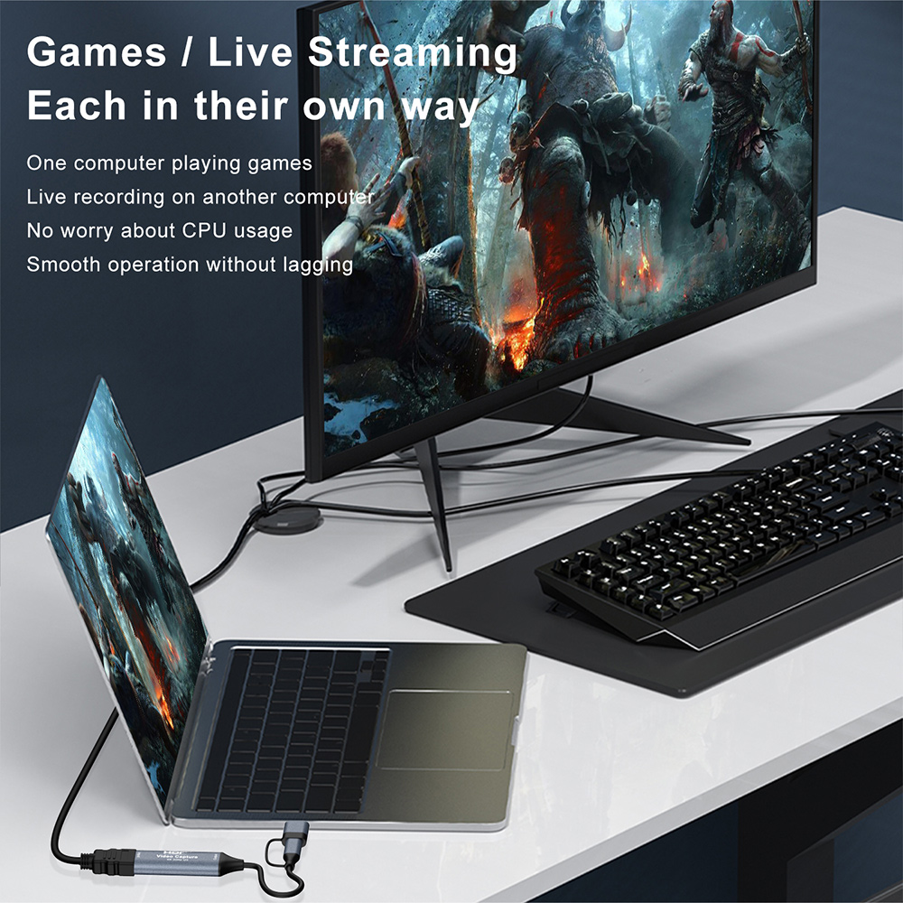 2 in 1 USB 3.0 Video Capture C - Capture Card 4K Hdmi recensione e prezzo