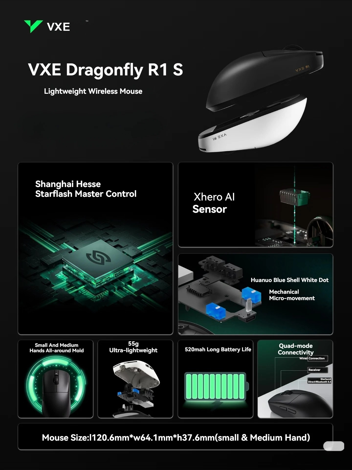 NEW ATK VXE Dragonfly R1 S SE  - Esports Gaming News recensione e prezzo