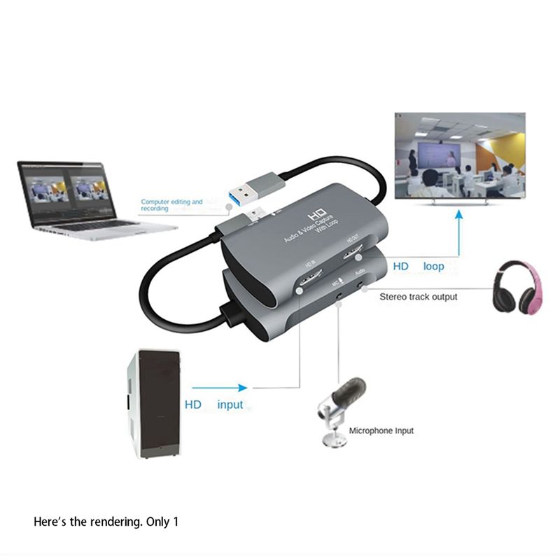 *ABDH 4K 1080P60Hz Video Captu - Capture Card 4K Hdmi recensione e prezzo