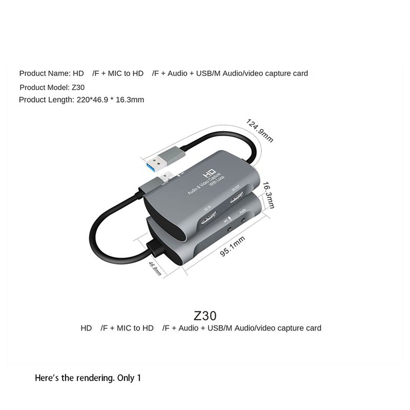*ABDH 4K 1080P60Hz Video Captu - Capture Card 4K Hdmi recensione e prezzo