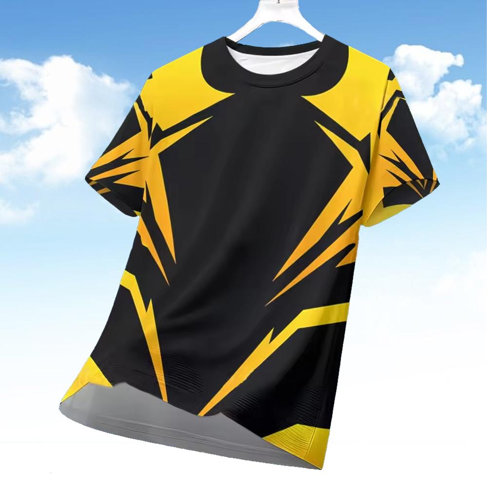 Men's 3D Geometry Print Short- - Esports Gaming Sleeve recensione e prezzo