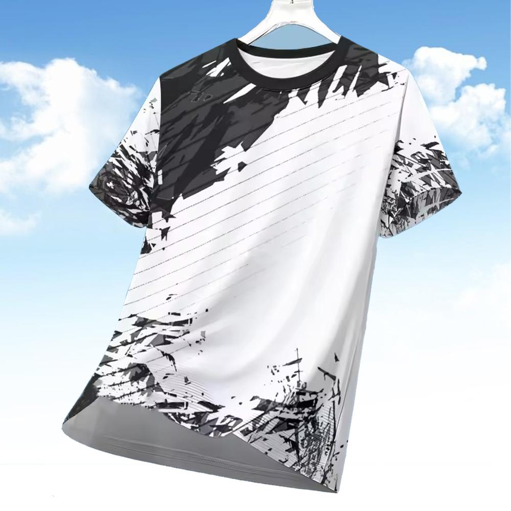 Men's 3D Geometry Print Short- - Esports Gaming Sleeve recensione e prezzo