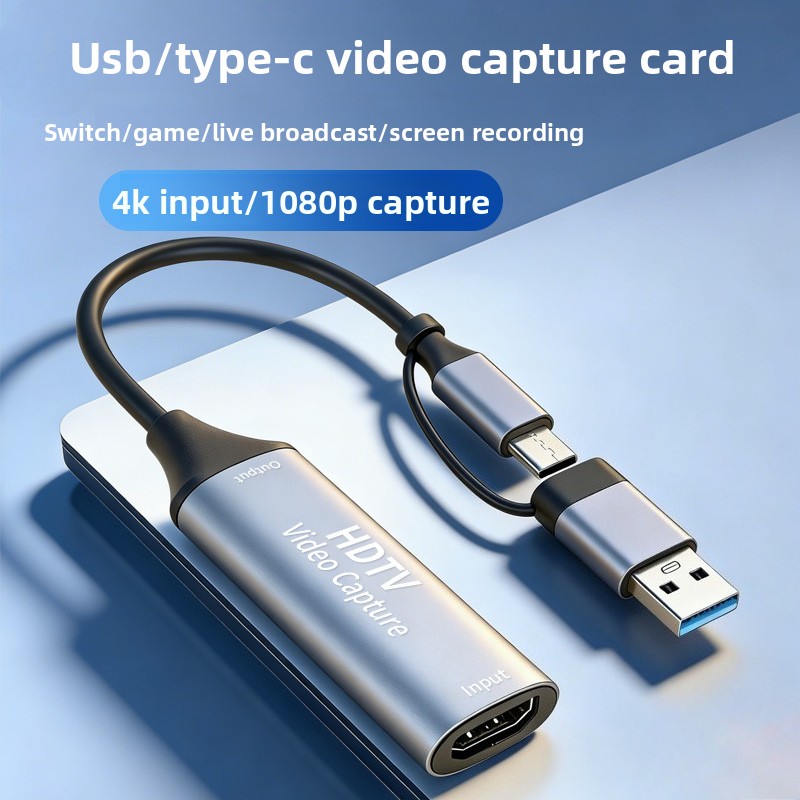 MS2130 Chip Type C USB3.0/2.0  - Capture Card 4K Hdmi recensione e prezzo