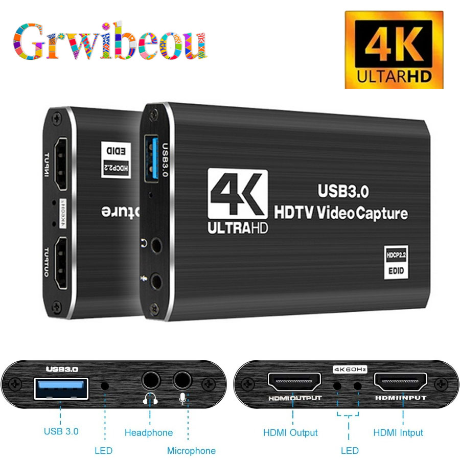 4K USB 3.0 Video Capture Card  - Capture Card 4K Hdmi recensione e prezzo