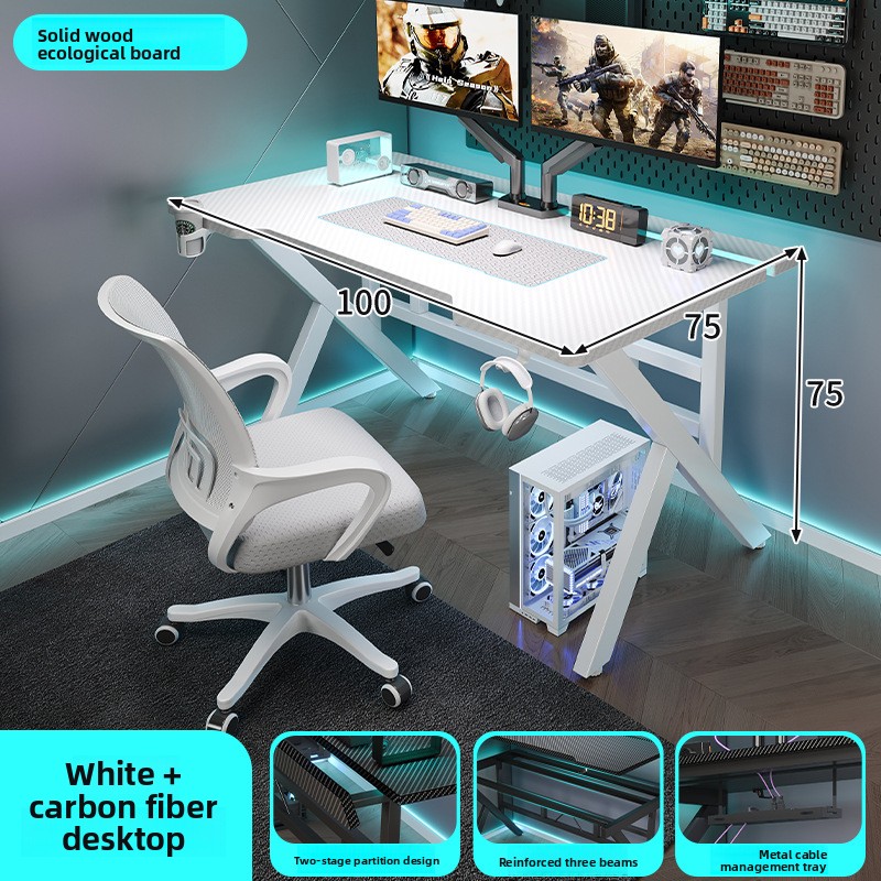 Minimalist Computer desk two-s - Esports Gaming School recensione e prezzo