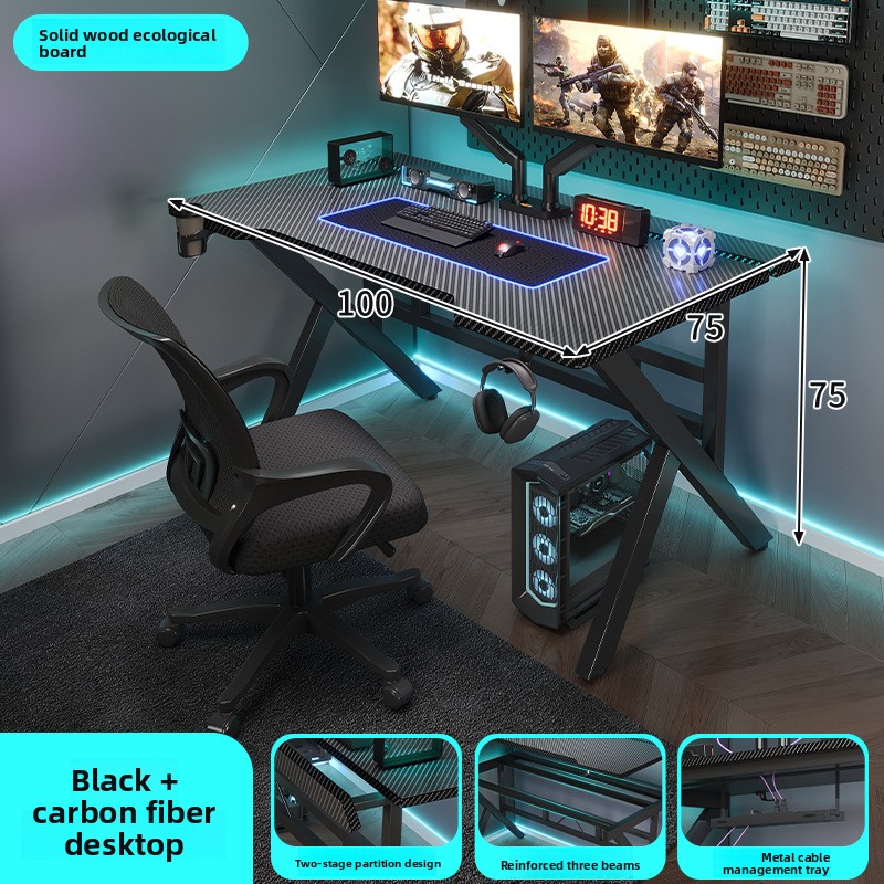 Minimalist Computer desk two-s - Esports Gaming School recensione e prezzo