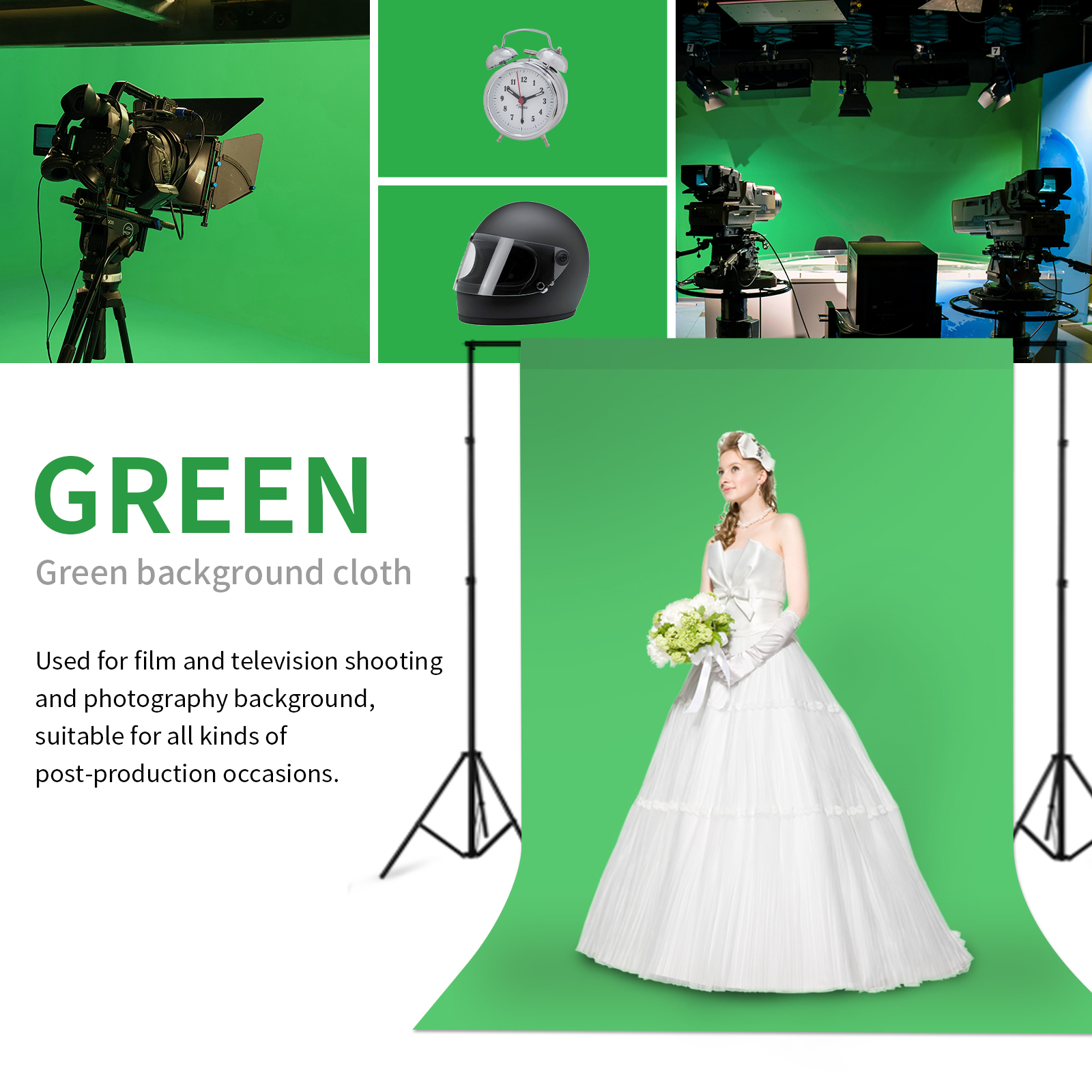Selens Green Screen Backdrop C - Green Screen Collapsible recensione e prezzo