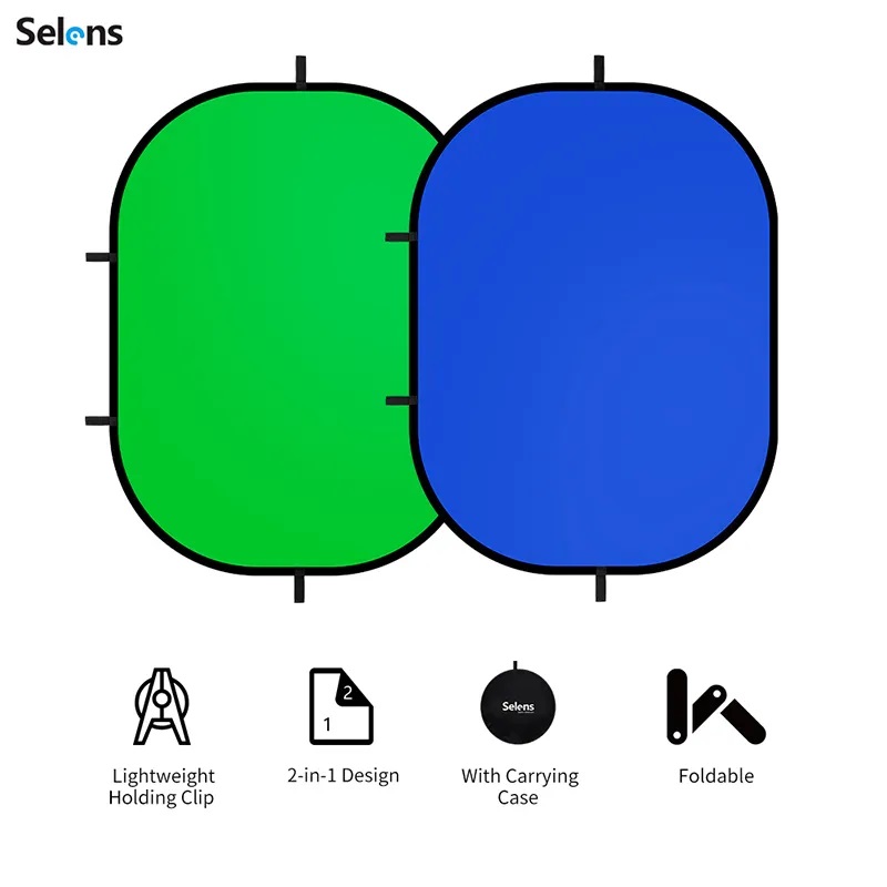 Selens New Collapsible Portabl - Green Screen Collapsible recensione e prezzo
