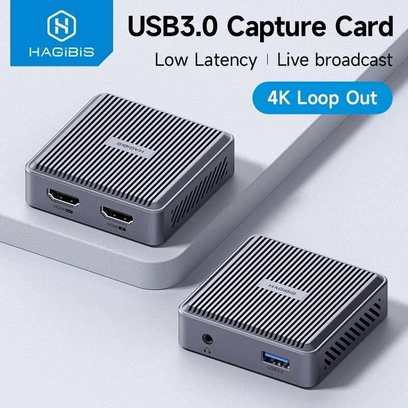 Hagibis 4K HDMI-Compatible Vid - Capture Card 4K Hdmi recensione e prezzo