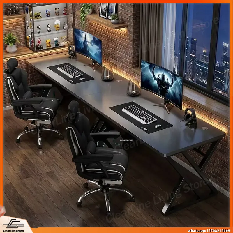 Double Computer Desk Long Gami - Esports Gaming School recensione e prezzo