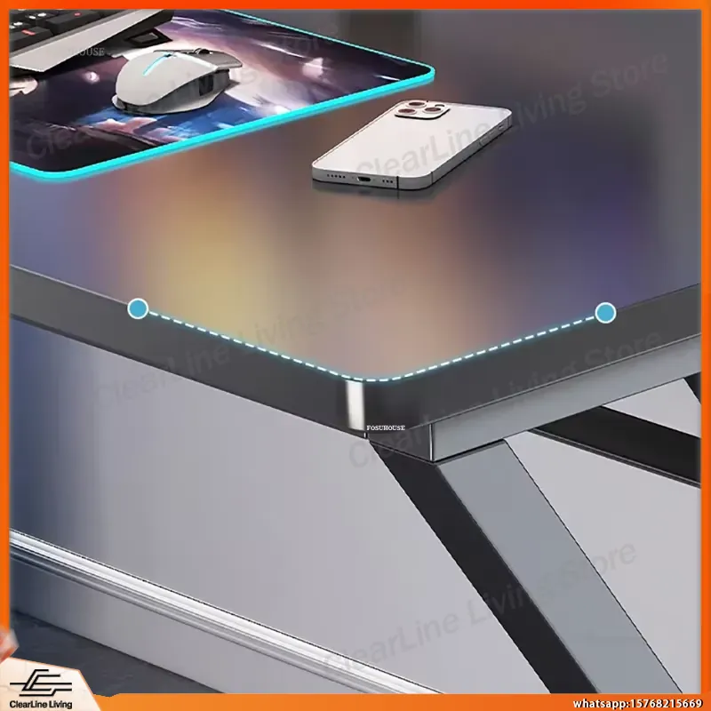Double Computer Desk Long Gami - Esports Gaming School recensione e prezzo
