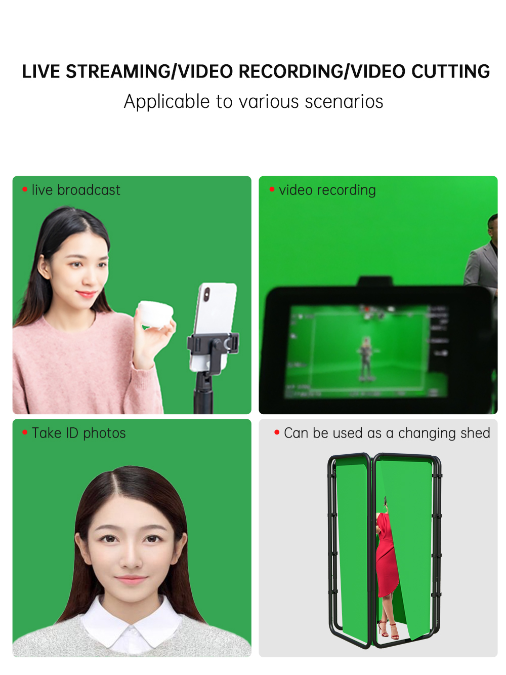 SH 240x400cm Background Stand  - Green Screen Collapsible recensione e prezzo