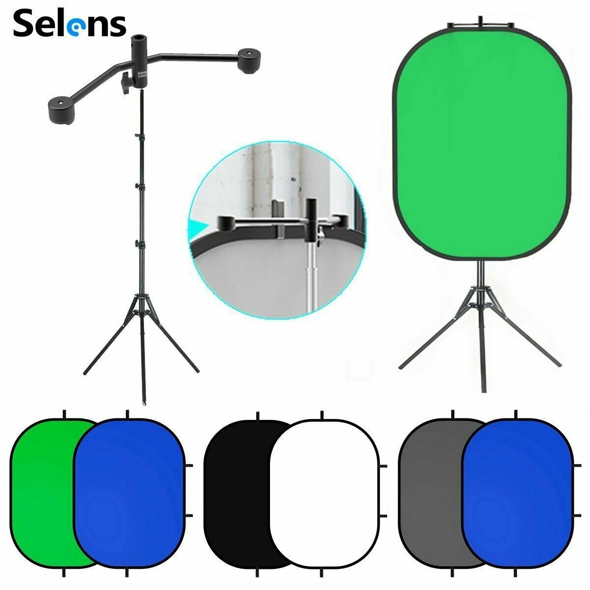 Selens Reflector Clip Photogra - Green Screen Collapsible recensione e prezzo