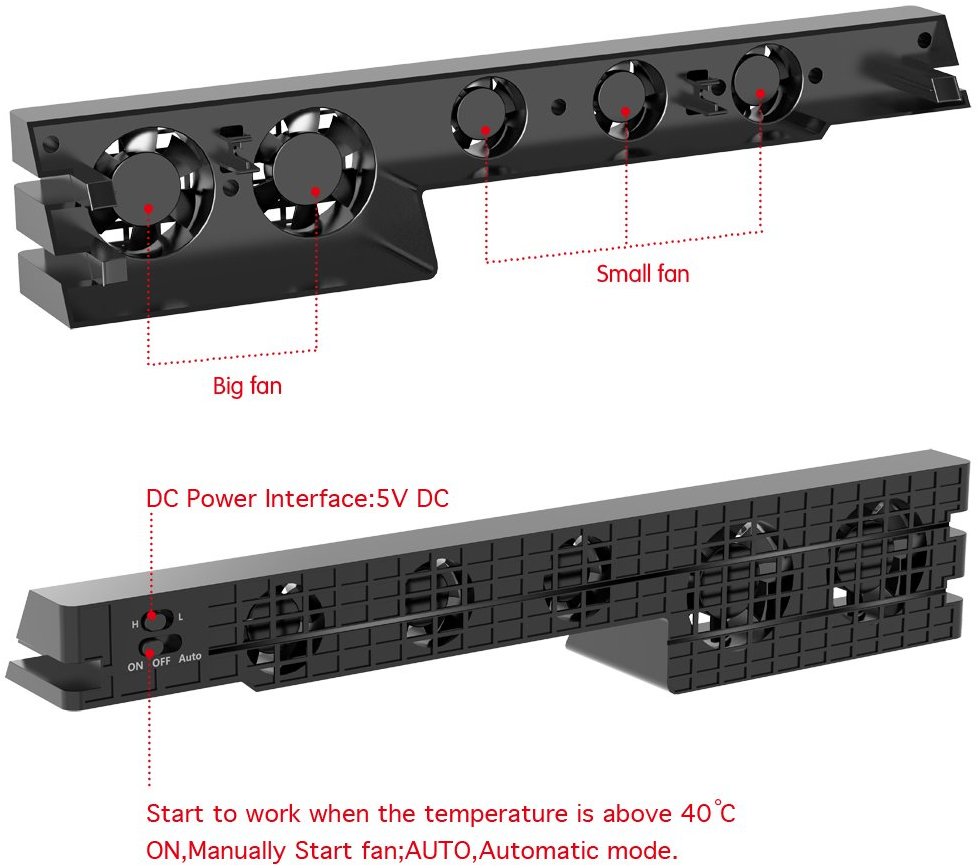 Cooling Cooler DC 5V For Sony  - Esports Gaming Station recensione e prezzo