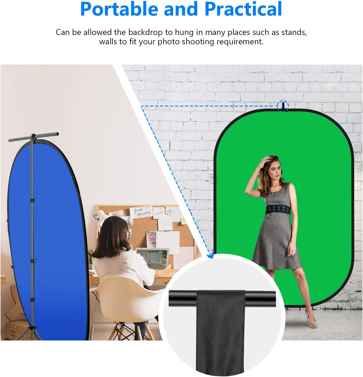 Photography Reflector Portable - Green Screen Collapsible recensione e prezzo