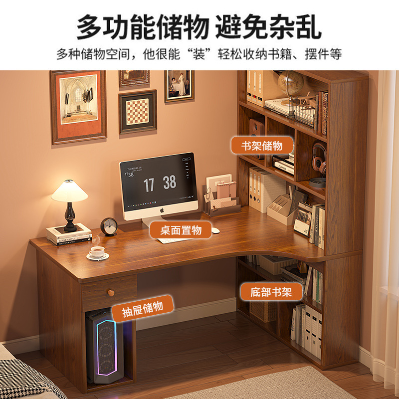 Modern Computer Desk Bookshelf - Esports Gaming School recensione e prezzo