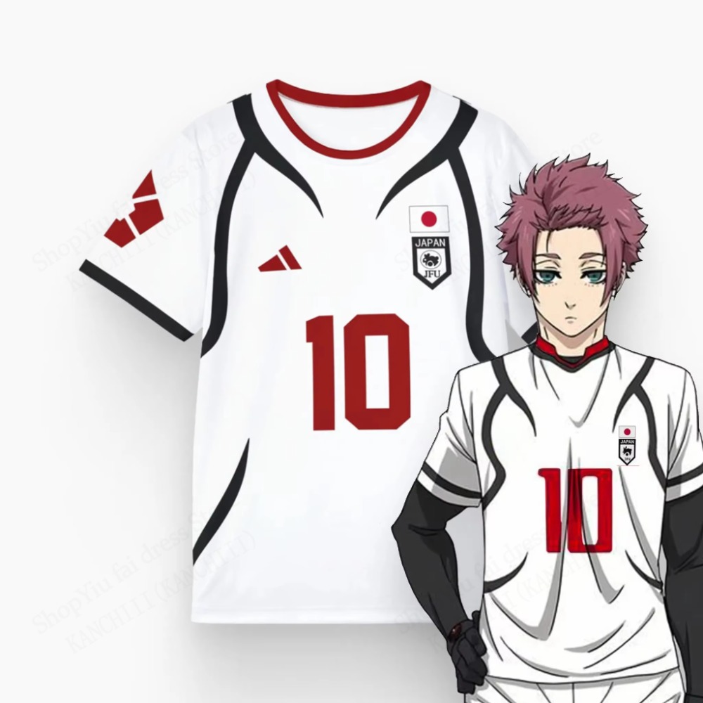 Mens Anime Jersey Blue Lock Sa - Esports Gaming Sleeve recensione e prezzo