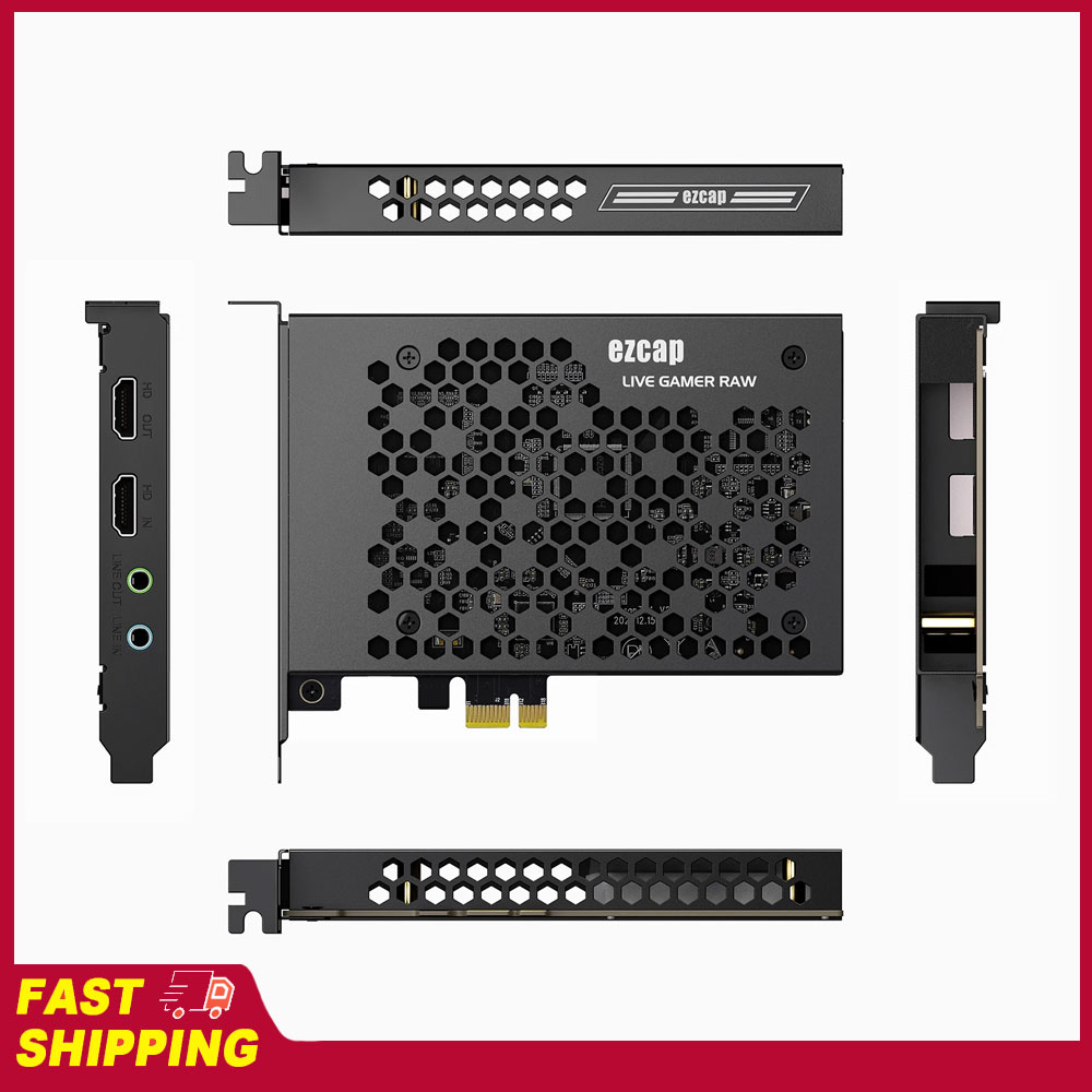 ezcap324B Live Gamer Raw PCIE  - Capture Card 4K Hdmi recensione e prezzo