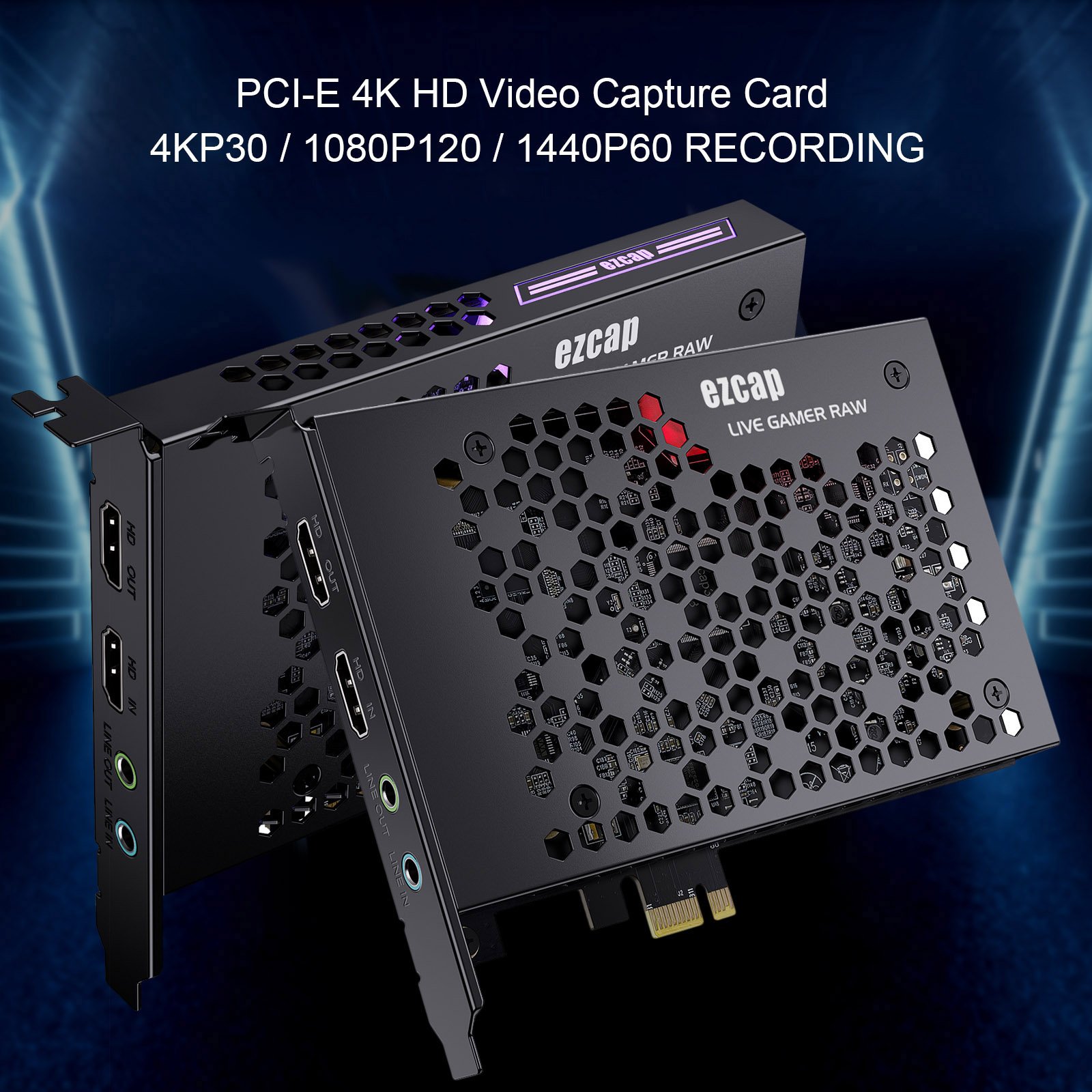 ezcap324B Live Gamer Raw PCIE  - Capture Card 4K Hdmi recensione e prezzo