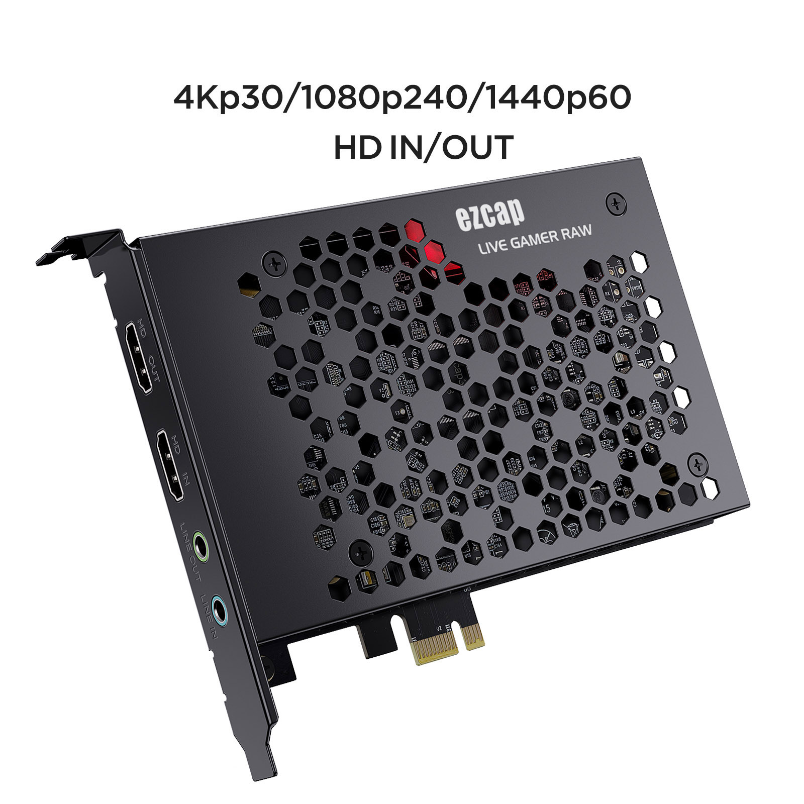 ezcap324B Live Gamer Raw PCIE  - Capture Card 4K Hdmi recensione e prezzo